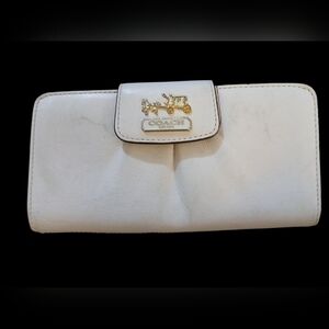 COACH VINTAGE Madison Slim Envelope Wallet. Blush Beige.